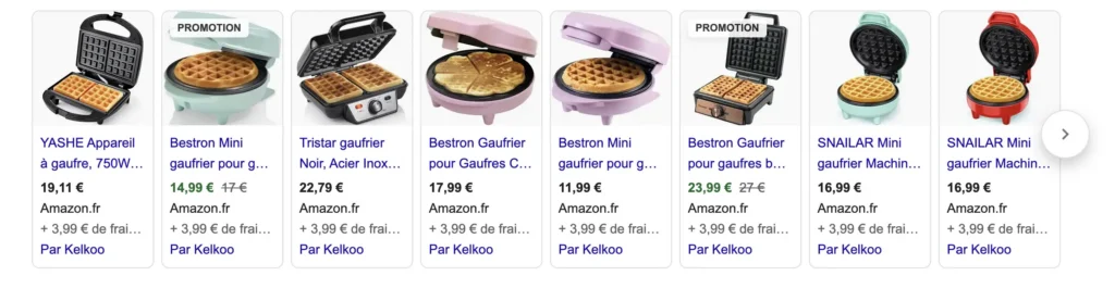 amazon fb concurrence