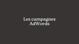 adwords campagne